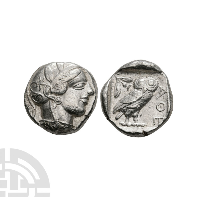 Ancient Greek Coins - Attica - Athens - Owl AR Tetradrachm
Circa 454-404 B.C. O...