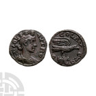 Ancient Roman Provincial Coins - Autonomous Issues - Troas - Eagle Bronze
138-268 A.D. Alexandria Troas mint. Obv: COL AV TRO legend with turreted he...