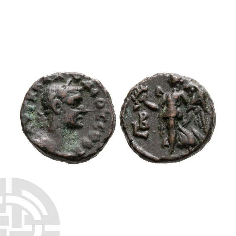 Ancient Roman Provincial Coins - Claudius II Gothicus - Alexandria - Nike Tetrad...