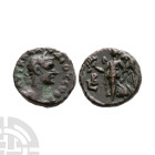 Ancient Roman Provincial Coins - Claudius II Gothicus - Alexandria - Nike Tetradrachm
268-269 AD. Dated year 2. Obv: AYT K KLAYDIOC CEB legend with l...