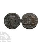 Ancient Roman Provincial Coins - Philip I - Cyrrhus - Zeus Bronze
244-249 AD. Cyrrhus mint. Obv: AYTOK K M IOYLI FILIPPOC CEB legend with laureate, d...