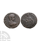 Ancient Roman Provincial Coins - Severus Alexander as Caesar - Mesopotamia - City Goddess Bronze
221-222 A.D. Edessa mint, Severus Alexander as Caesa...