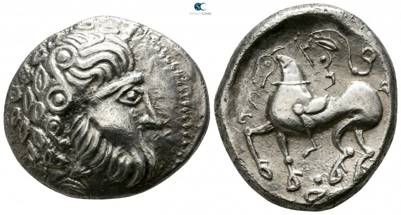 Eastern Europe. Imitation of Philip II of Macedon circa 300-100 BC. Gjurgjevac, ...