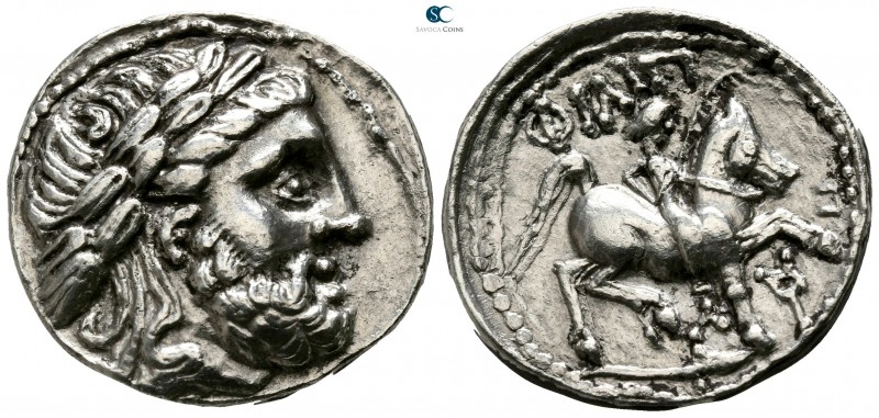 Eastern Europe. Imitation of Philip II of Macedon circa 300-200 BC. Tetradrachm ...