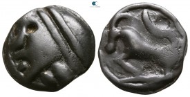 Gaul. The Sequani circa 70-50 BC. Cast Potin
