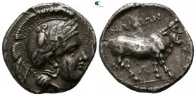 Campania. Nola circa 400-385 BC. Nomos AR