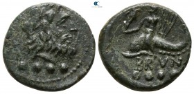 Calabria. Brundisium circa 200 BC. Triens Æ