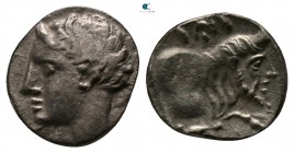 Sicily. Panormos 410-405 BC. Litra AR