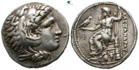 Kings of Macedon. Pella. Alexander III "the Great" 336-323 BC. Early posthumous issue, circa 323-318 BC. Tetradrachm AR