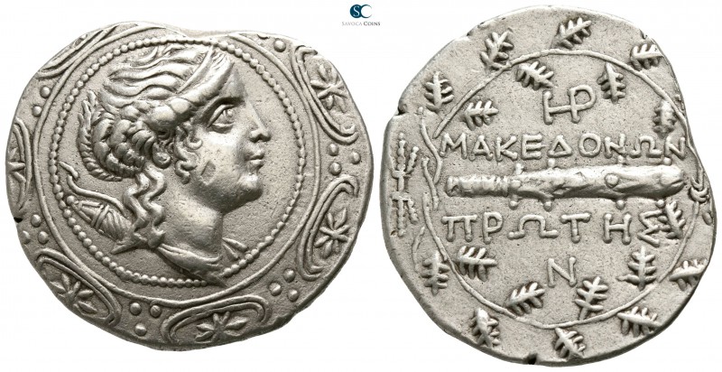 Macedon. Amphipolis. Under Roman Protectorate. Republican period. First Meris ci...