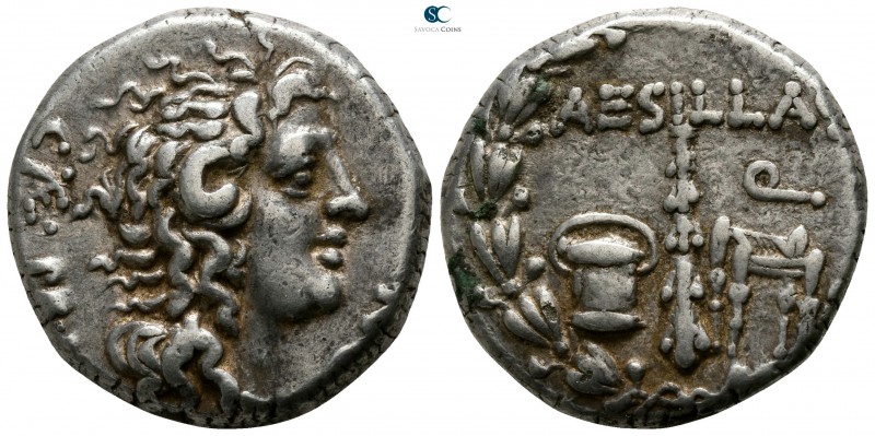 Macedon. Uncertain mint. Aesillas, quaestor 90-70 BC. Under Roman Protectorate. ...
