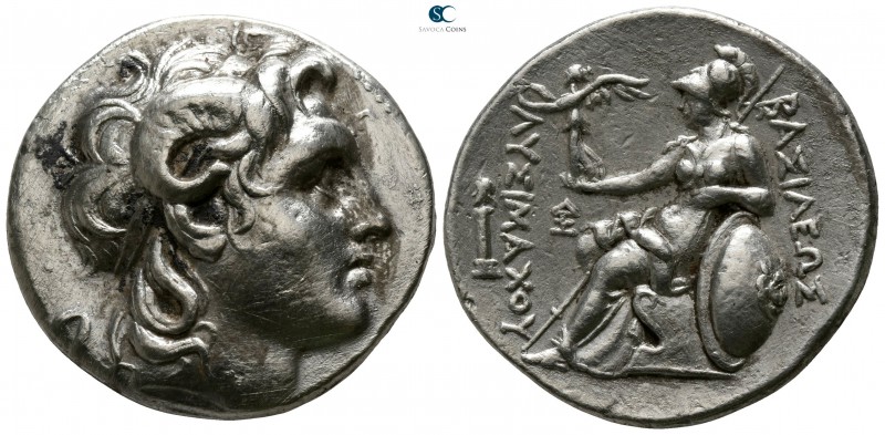 Kings of Thrace. Lampsakos. Lysimachos 305-281 BC. Struck 297/6-282/1 BC
Tetrad...