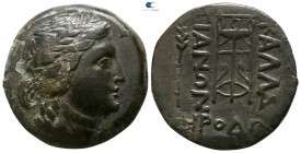 Moesia. Kallatis. ΗΡΟΔΟ- (Herodo-), magistrate circa 300-100 BC. Bronze Æ