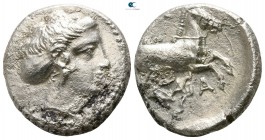 Thessaly. Larissa circa 404 BC. Drachm AR