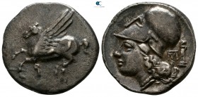 Corinthia. Corinth 300 BC. Stater AR