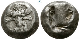 Caria. Kaunos  circa 490-470 BC. Stater AR