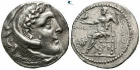 Islands off Caria. Rhodos 205-190 BC. In the name and types of Alexander III of Macedon. Ainetor, magistrate. Tetradrachm AR