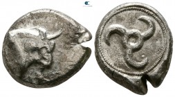 Dynasts of Lycia. Uncertain mint. Uncertain Dynast circa 490-460 BC. Stater AR
