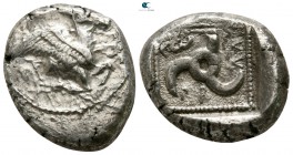 Dynasts of Lycia. Uncertain mint. Kuprilli or Kubernis circa 470-440 BC. Stater AR