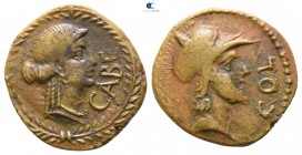 Gaul. Cabellio. Octavian circa 40-30 BC. Quadrans Æ