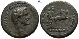 Thrace. Perinthos. Antoninus Pius AD 138-161. ΠΟΡΚΙΟΣ ΜΑΡΚΕΛΛΟΣ ΠΡΕΣΒΕΥΤΗΣ, (Porcius Marcellus, Legatus Augusti Pro Praetore). Bronze Æ...