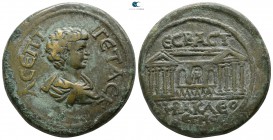 Pontos. Sebastopolis/Herakleopolis . Geta as Caesar AD 197-209. Bronze Æ