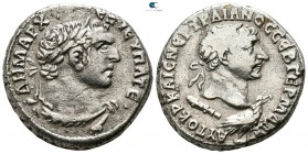 Phoenicia. Tyre. Trajan AD 98-117. Dated Cos. 5 and RY 15=AD 111. Tetradrachm AR