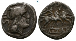 Anonymous 211-208 BC. Rome. Sestertius AR