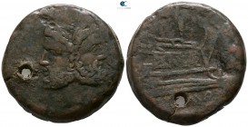 Anonymous after 211 BC. Uncertain mint. As Æ