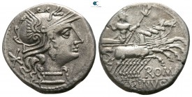 L. Minucius 133 BC. Rome. Denarius AR