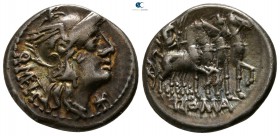 Q. Caecilius Metellus. 130 BC. Rome. Denarius AR