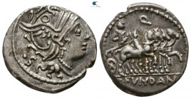 C. Fundanius 101 BC. Rome. Denarius AR