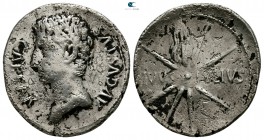 Augustus 27 BC-AD 14. Spanish mint (Colonia Caesaraugusta?). Denarius AR
