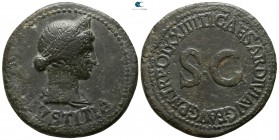 Livia, wife of Augustus AD 14-29. Rome. Dupondius Æ