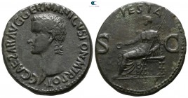 Germanicus AD 37-41. Struck under Claudius, circa AD 37-38. Rome. As Æ