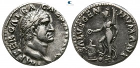 Galba AD 68-69. Struck circa July AD 68-January AD 69. Rome. Denarius AR