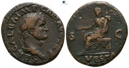 Galba AD 68-69. Rome. As Æ