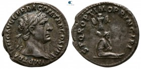 Trajan AD 98-117. Struck AD 103-111. Rome. Denarius AR