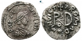 The Gepids. Uncertain mint or Sirmium circa AD 454-552. Quarter Siliqua AR