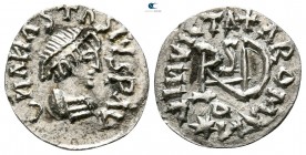 The Gepids. Sirmium AD 489-526. Quarter Siliqua AR