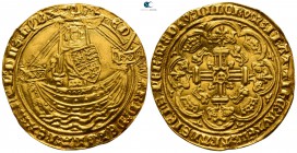 Plantagenets. Edward III AD 1327-1377. Treaty period. London. Noble AV