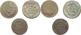 Gorizia - lotto di 3 monete di cui 2 da 1 soldo 1749 e 1797 e 1 da 2 soldi 1799 - Ae 

med.qBB 

SPEDIZIONE SOLO IN ITALIA - SHIPPING ONLY IN ITAL...