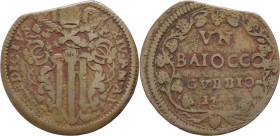Stato Pontificio - Gubbio - Benedetto XIV ( 1740-1758) - 1 baiocco 1745 - Ae

qBB 

SPEDIZIONE SOLO IN ITALIA - SHIPPING ONLY IN ITALY