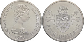 Gran Cayman - Elizabeth II (1952-2022) - 5 Dollars 1973 Ag. - KM 8

FS

SPEDIZIONE IN TUTTO IL MONDO - WORLDWIDE SHIPPING