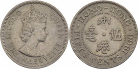 Hong Kong - Elisabetta II (dal 1952) - 50 Cents 1966 - KM 30 - Cu Ni

mBB

SPEDIZIONE IN TUTTO IL MONDO - WORLDWIDE SHIPPING