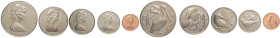 Isole Vergini - Elisabetta II (1952-2022) Serie di 5 Monete - 50 Cents, 25 Cents, 10 Cents, 5 Cents, 1 Cent 1975 

FS

SPEDIZIONE IN TUTTO IL MOND...