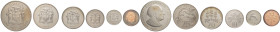 Jamaica - Elisabetta II (1952-2022) Serie di 6 Monete composta da 1 Dollaro, 25 Cents, 20 Cents, 10 Cents, 5 Cents, 1 Cent 1973 

FS

SPEDIZIONE I...