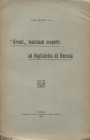 RIZZOLI L. - " Grossi " veneziani scoperti ad Ospitaletto ( Brescia). Venezia, 1912. pp. 4. brossura editoriale, buono stato, raro.