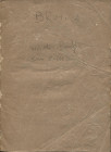 BRUTI A. - Monete inedite dei Romani Pontefici. ( sua collezione). Ripatransone, 1880. pp. 23. brossura editoriale muta, buono stato, intonso, raro.