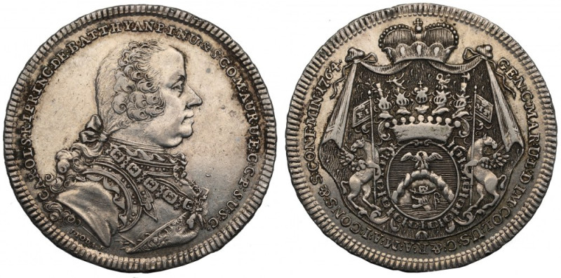 Austria, Batthyani, Thaler 1764, Vienna Ładny, obiegowy egzemplarz rzadkiego typ...